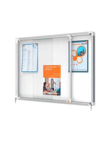 Vitrina de anuncios nobo premium plus magnetica...