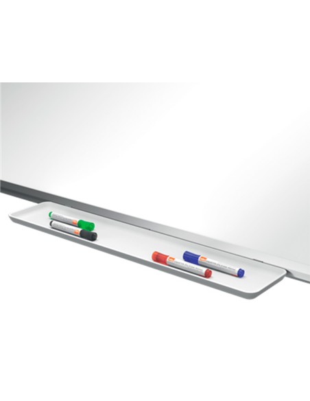 Pizarra blanca nobo premium plus acero lacado formato panoramico 85\" magnetica 1880x1060 mm