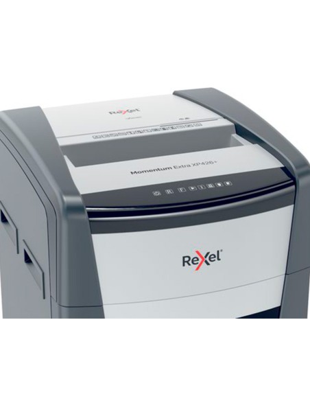 Destructora de documentos rexel momentum extra xp426+ capacidad corte 26 h p4 destruye grapas clips cd y