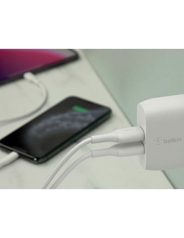 Cargador domestico belkin wcb002vfwh doble...