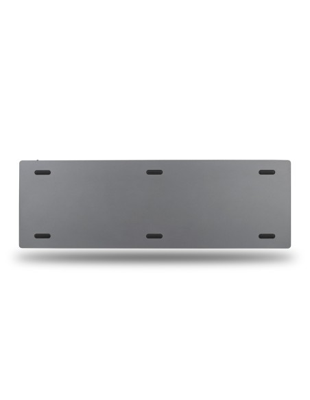 Teclado ngs fortune multimode inalambrico 12 teclas multimedia color aluminio 364x116x14 mm