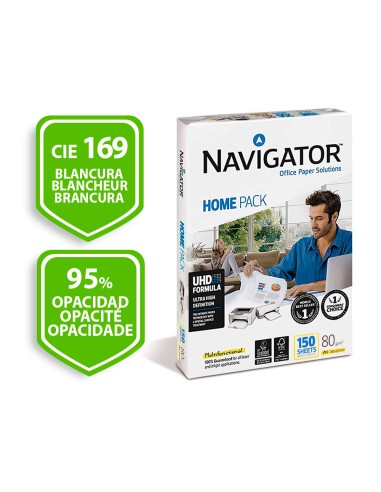 Papel fotocopiadora navigator din a4 80 gramos...
