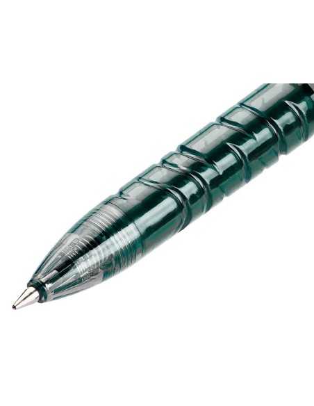 Boligrafo pilot ecoball plastico reciclado tinta aceite punta de bola 1 mm color negro