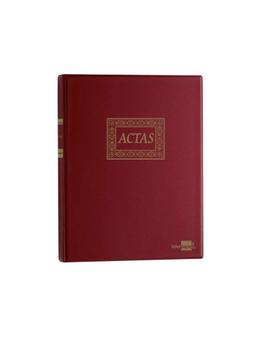 Libro liderpapel din a4 actas 30 anillas con...
