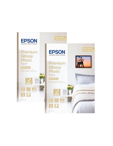Papel fotografico epson premiun glossy photo...