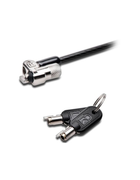 Candado kensington con llave microsaver 2.0 para ordenadores portatiles