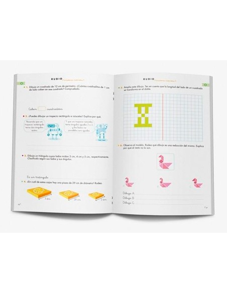 Cuaderno rubio competencia matematica 5