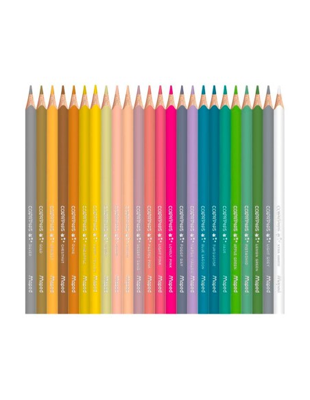Lapices de colores maped color peps star caja de 72 colores surtidos