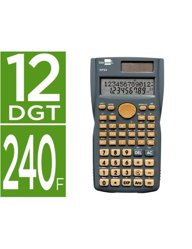 Calculadora liderpapel cientifica xf34 12...