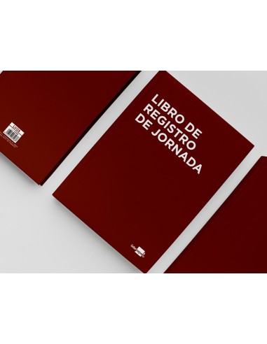 Libro liderpapel registro de jornada empleados...