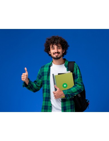 Cuaderno espiral a4 micro antartik tapa...