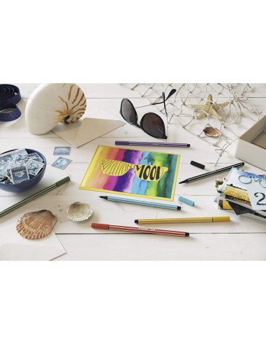 Rotulador stabilo punta de fibra pen 68 arty...