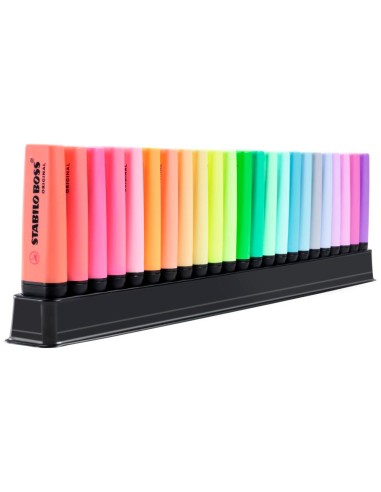 Rotulador stabilo boss fluorescente 70 deskset...