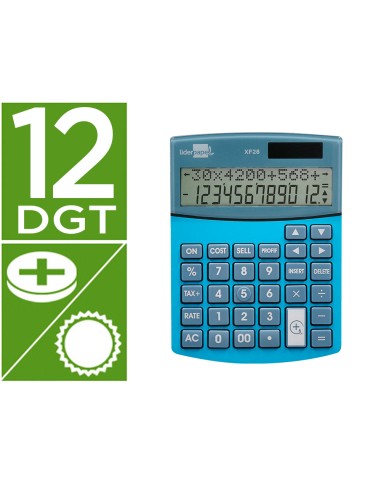 Calculadora liderpapel sobreme sa xf28 12...