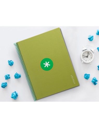 Cuaderno espiral a4 micro antartik tapa forrada...