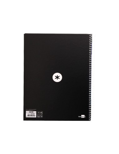 Cuaderno espiral a4 micro antartik tapa forrada...
