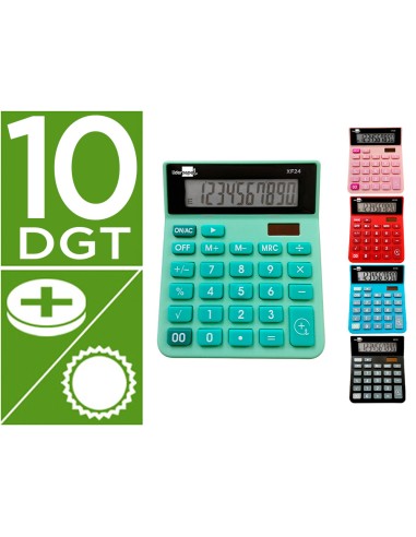 Calculadora liderpapel sobremesa xf25 10...