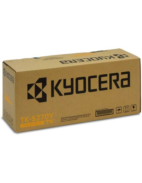 Toner kyocera tk5270y amarillo para ecosys m6230 / 6630cidn