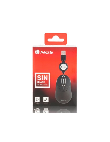 Raton ngs wired sin 1000 dpi retractil 3...