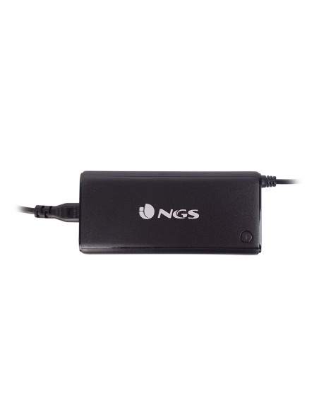 Adaptador de corriente ngs manual laptop 90w con 11 adaptadores