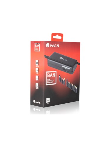 Adaptador de corriente ngs manual laptop 90w...