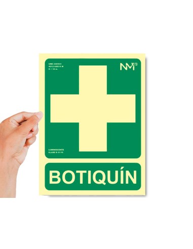 Pictograma archivo 2000 botiquin pvc verde...