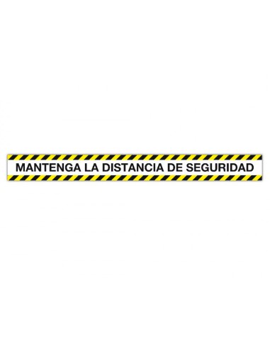Cinta de señalizacion adhesiva apli mantenga la...