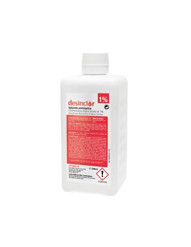 Solucion antiseptica clorhexidina desinclor 1%...
