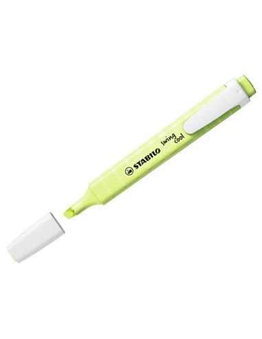 Rotulador stabilo fluorescente fino swing cool...