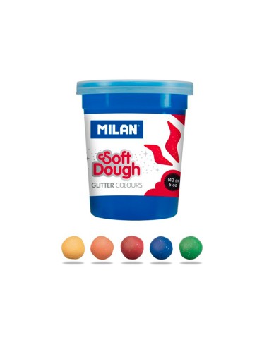 Pasta milan para modelar soft dough glitter...