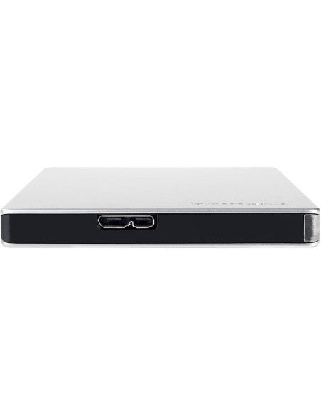 Disco duro externo toshiba canvio slim hdd 2,50\" 5.000 mbit/s usb 3.0 2 tb color blanco
