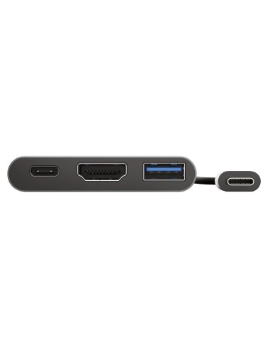 Adaptador trust dalyx 3 en 1 multipuerto usb-c...