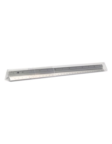 Escala liderpapel aluminio forma triangular con...