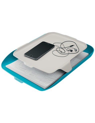 Bandeja sobremesa plastico leitz cosy azul...