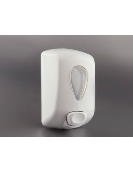 Dispensador gel lavamanos dahi abs color blanco capacidad 0,9l 210x128x90 mm