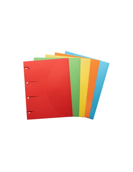 Carpeta para archivador djois smartfolder fsc blue angel din a4 tres solapas y cierre de velcro carton 225 gr