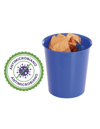Papelera plastico archivo 2000 antimicrobiana...