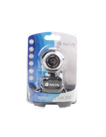 Camara webcam ngs xpresscam300 con microfono 8 mpx usb 2.0