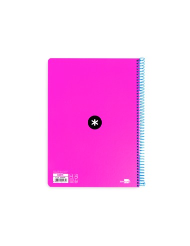 Cuaderno espiral a4 antartik tapa dura 80h 90gr...