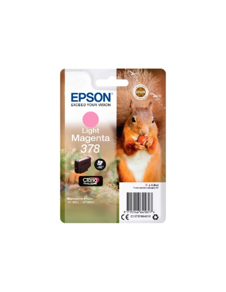 Ink-jet epson 378 expression home xp-8605 / 8606 / xp-15000 / xp-8500 / 8505 magenta claro 360 pag