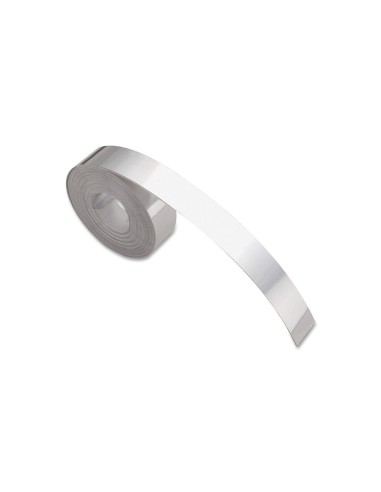 Cinta dymo aluminio con adhesivo 12mm x 3,65mt...