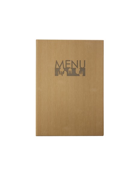 Porta menus liderpapel pu con 4 fundas 22,5 x 32 cm