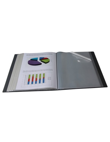 Carpeta liderpapel 30 fundas canguro pp din a4...