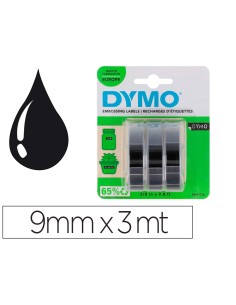 Cinta dymo 3d 9mm x 3mt...