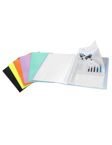 Carpeta liderpapel escaparate 60 fundas...