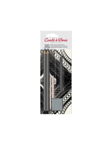 Set de dibujo conte a paris blister de 2...