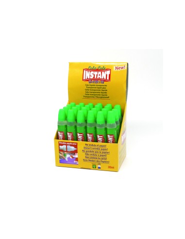 Pegamento cola liquida instant transparente...