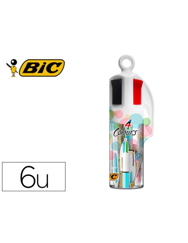 Set bic megatubo pastel 2 cristal up + 1 cuatro...