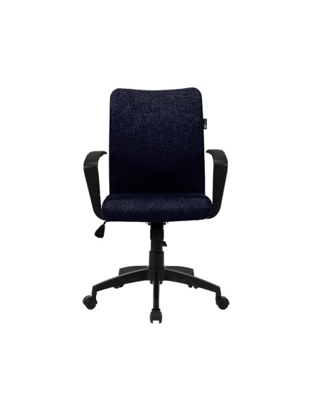 Silla giratoria q-connect base nylon regulable en altura 895+110mm alto 580mm ancho 550mm profundidad negro