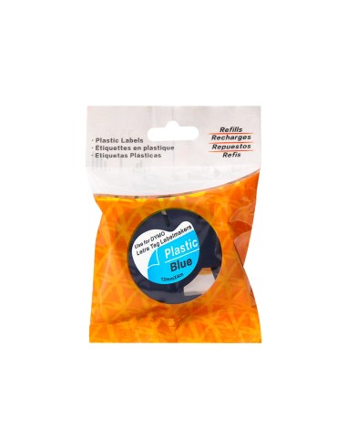 Cinta q-connect 12 mm x 4 m negro-ultra azul...